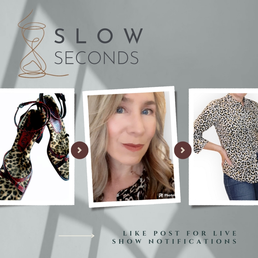 Join Slow Seconds for a Poshmark Live! - Like Post for Live Show Notifications